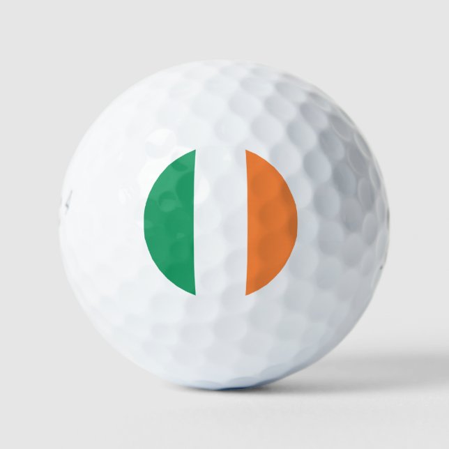 Balles De Golf Drapeau irlandais be6 gbcnt (Devant)