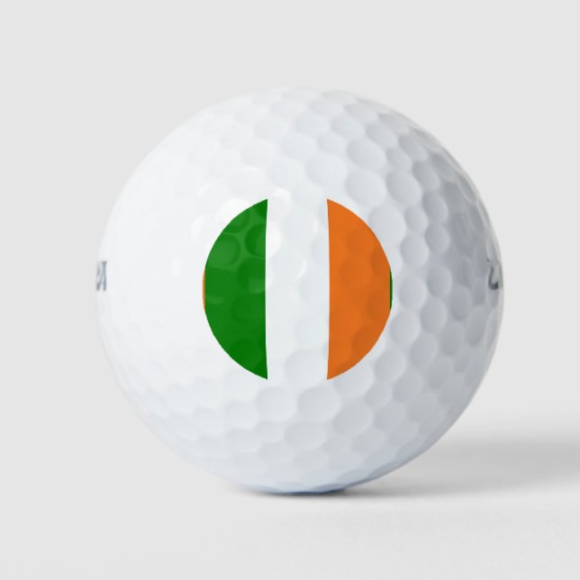Balles De Golf Drapeau irlandais Total  (Devant)