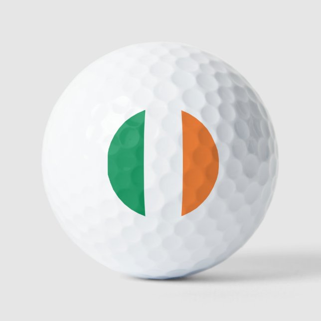 Balles De Golf Drapeau irlandais va gbcnt (Recto)