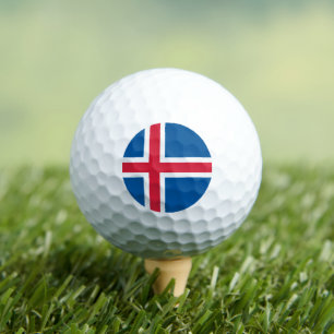 Balles De Golf Drapeau islandais, Drapeau de l'Islande