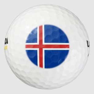 Balles De Golf Drapeau Islande