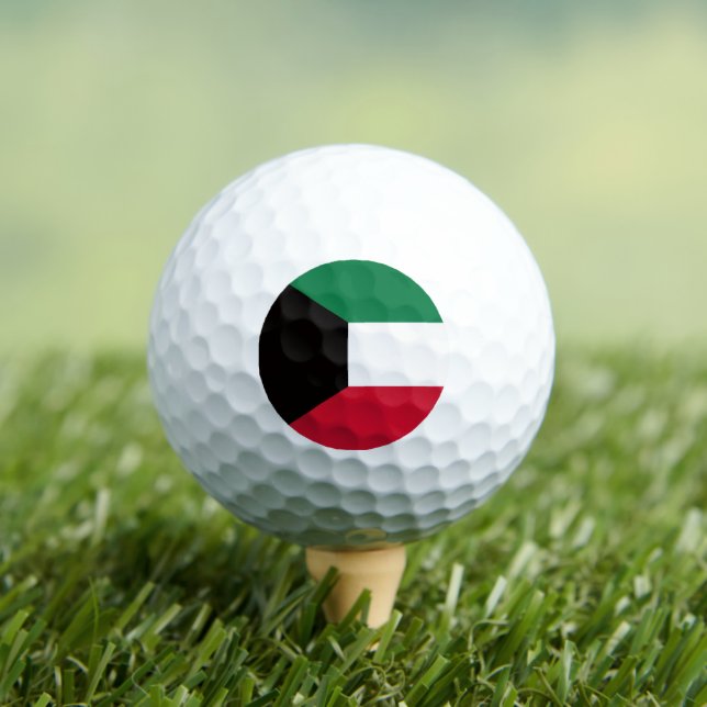 Balles De Golf Drapeau koweïtien, Drapeau du Koweït (T-shirt Insitu)