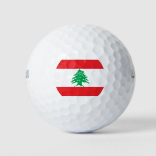 Balles De Golf Drapeau libanais (Drapeau libanais)