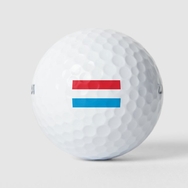 Balles De Golf Drapeau Luxembourg (Devant)