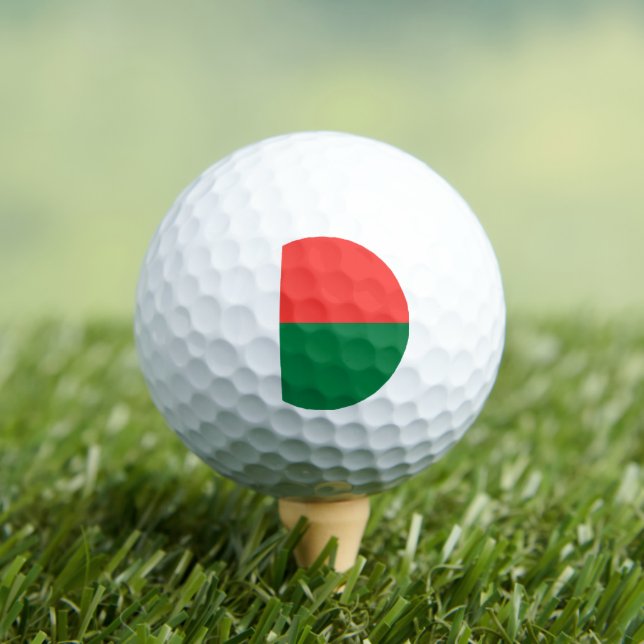 Balles De Golf Drapeau malgache, Drapeau de Madagascar (T-shirt Insitu)