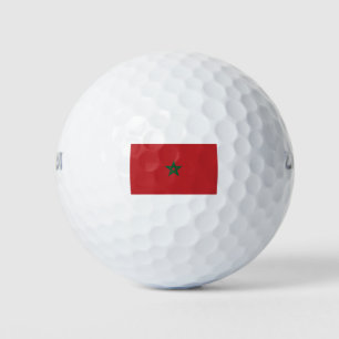 Balles De Golf Drapeau Maroc