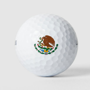 Balles De Golf Drapeau mexicain