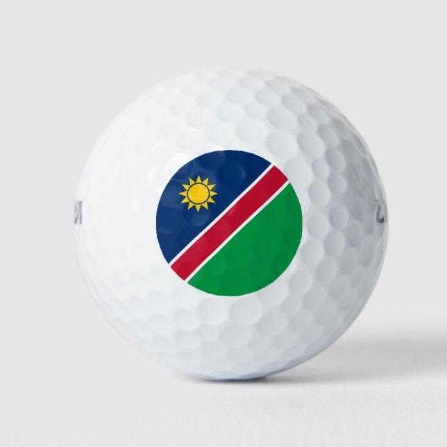 Balles De Golf Drapeau Namibie (Devant)