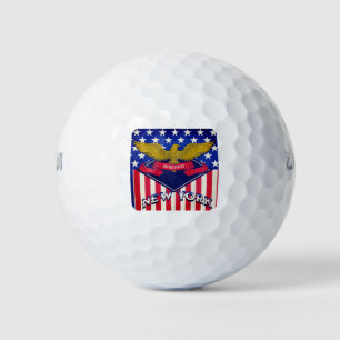 Balles De Golf Drapeau New York