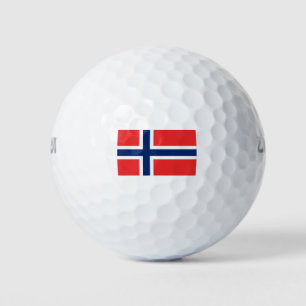 Balles De Golf Drapeau norvégien