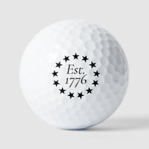 Balles De Golf Drapeau patriotique Betsy Ross Env. 1776 Cadeau