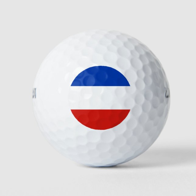 Balles De Golf Drapeau Schleswig-Holstein Golf Balls (Devant)