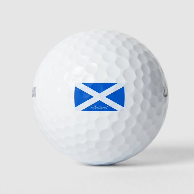 Balles De Golf Drapeau St-Andrews-Cross (Saltire) Écosse (Devant)
