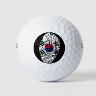 Balles De Golf Drapeau tactile sud-coréen