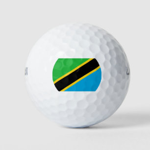 Balles De Golf Drapeau tanzanien