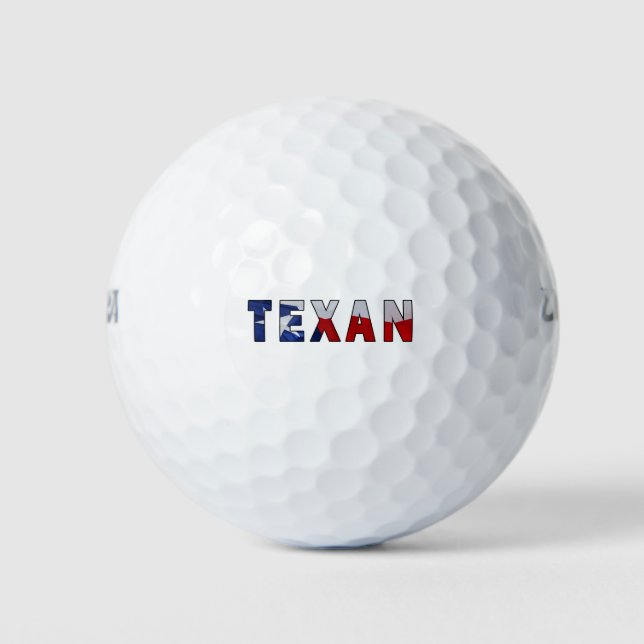 Balles De Golf Drapeau texan (Devant)