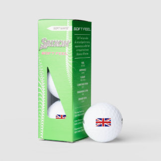 Balles De Golf Drapeau Union Jack britannique
