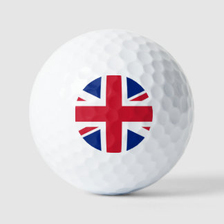 Balles De Golf Drapeau Union Jack via gbcnt