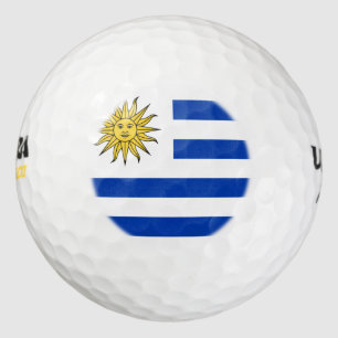 Balles De Golf Drapeau uruguayen