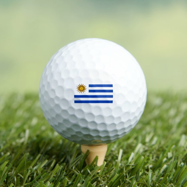 Balles De Golf Drapeau uruguayen, Drapeau de l'Uruguay (T-shirt Insitu)