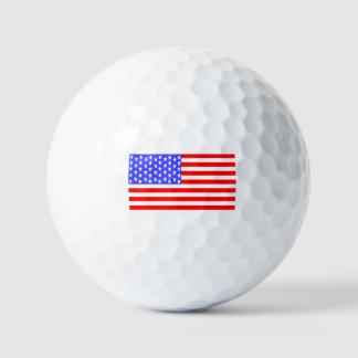 Balles De Golf Drapeau USA