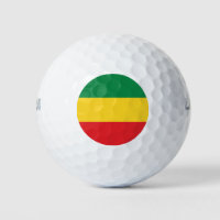 Drapeau vert, or (jaune) et rouge
