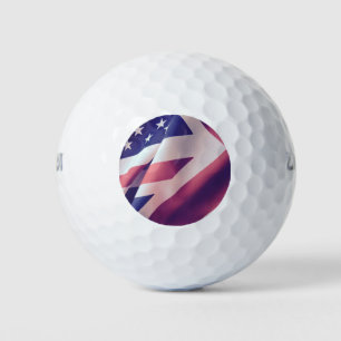 Balles De Golf Drapeaux américains et britanniques