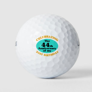 Balles De Golf Drôle 65e anniversaire Gag cadeau