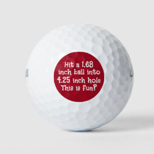 Balles De Golf Drôle Balls De Golf Comme Cadeau Exécutif