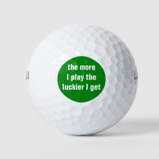 Balles De Golf Drôle Balls De Golf Dit