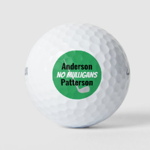 Balles De Golf Drôle Golf Pseudo et Real Name Golf Balls