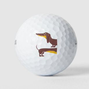 Balles De Golf Drôle mignon dachshund pour parent chien long