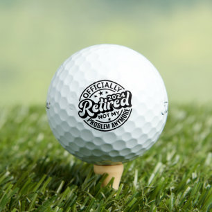 Balles De Golf Drôle officiellement à la retraite 2024