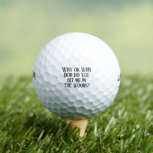 Balles De Golf Drôle Personnalisé