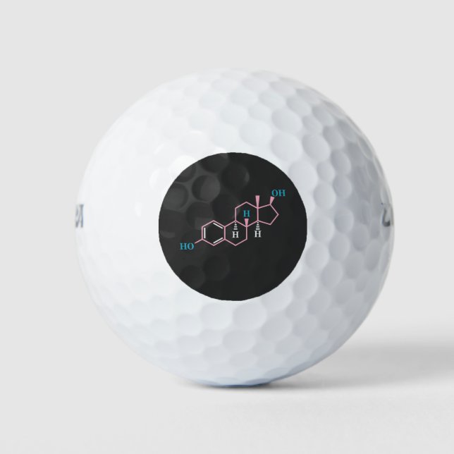 Balles De Golf Drôle transgenre Trans droits de fierté LGBT Estro (Devant)