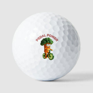 Balles De Golf Drôle Veggie Rider