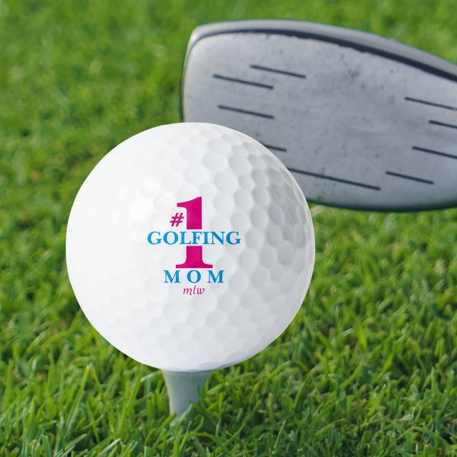 Balles de Golf Drôles #1 Meilleure Maman de Golf M (Créateur téléchargé)