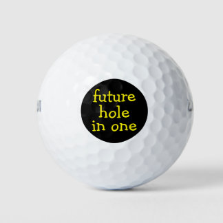 Balles de Golf Drôles avec un Trou en Un