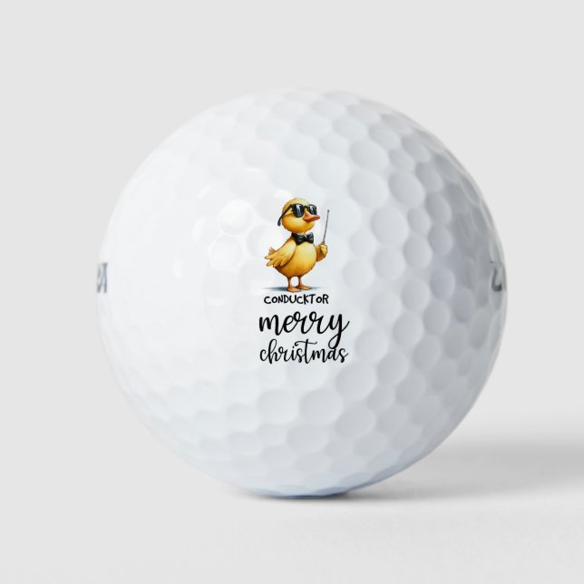 Balles De Golf Duck golfer est golfeur (Devant)