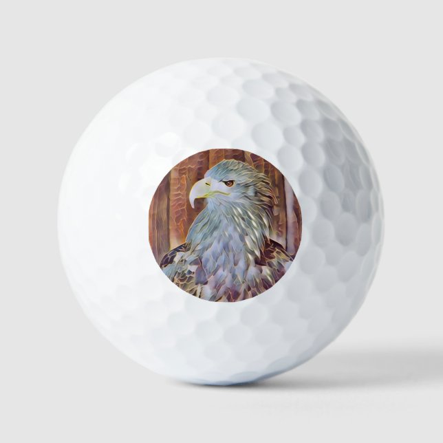 BALLES DE GOLF EAGLE DE MER (Recto)