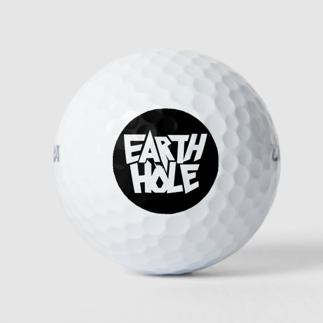 balles de golf Earth Hole (Devant)