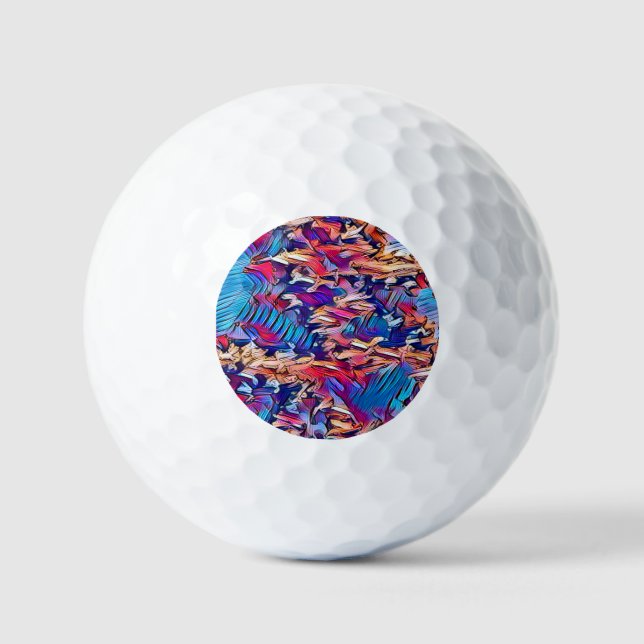BALLES DE GOLF EAU DE FLUX (Recto)
