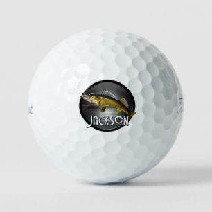 Balles De Golf Eau de la lune et brochet de walleye