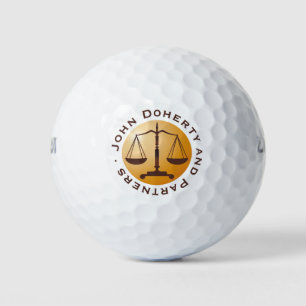 Balles De Golf Échelles d'avocat professionnel de la justice  