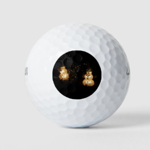 Balles De Golf Écran Luminaire Snowman
