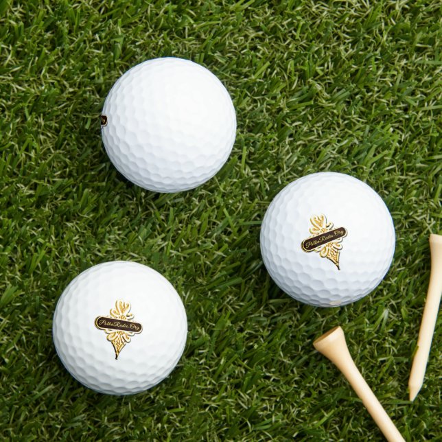 Balles de Golf Édition Anniversaire Polka Radio (Herbe in situ)