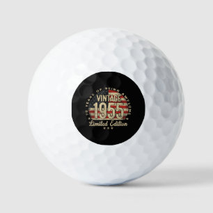 Balles De Golf Édition limitée vintage 1955 Cadeaux USA 70 ans