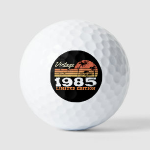 Balles De Golf Édition limitée vintage personnalisée 1985