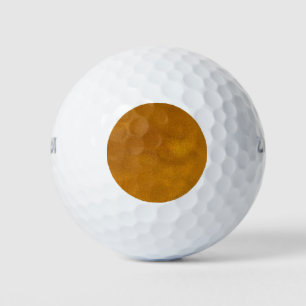 Balles De Golf Effet Or