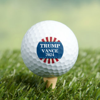 Balles De Golf Élection présidentielle 2024 Trump Vance